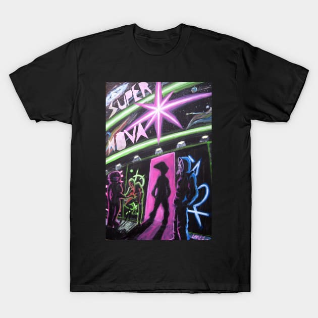 Super Nova Club T-Shirt by Space Spector